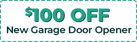 $100 off new opener with install